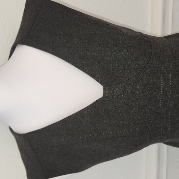 Ann Taylor Elegant Charcoal Dress 4P‎ - Picture 1 of 11